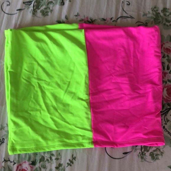 Omighty butterfly strapless tube top MEDIUM - Picture 2 of 3